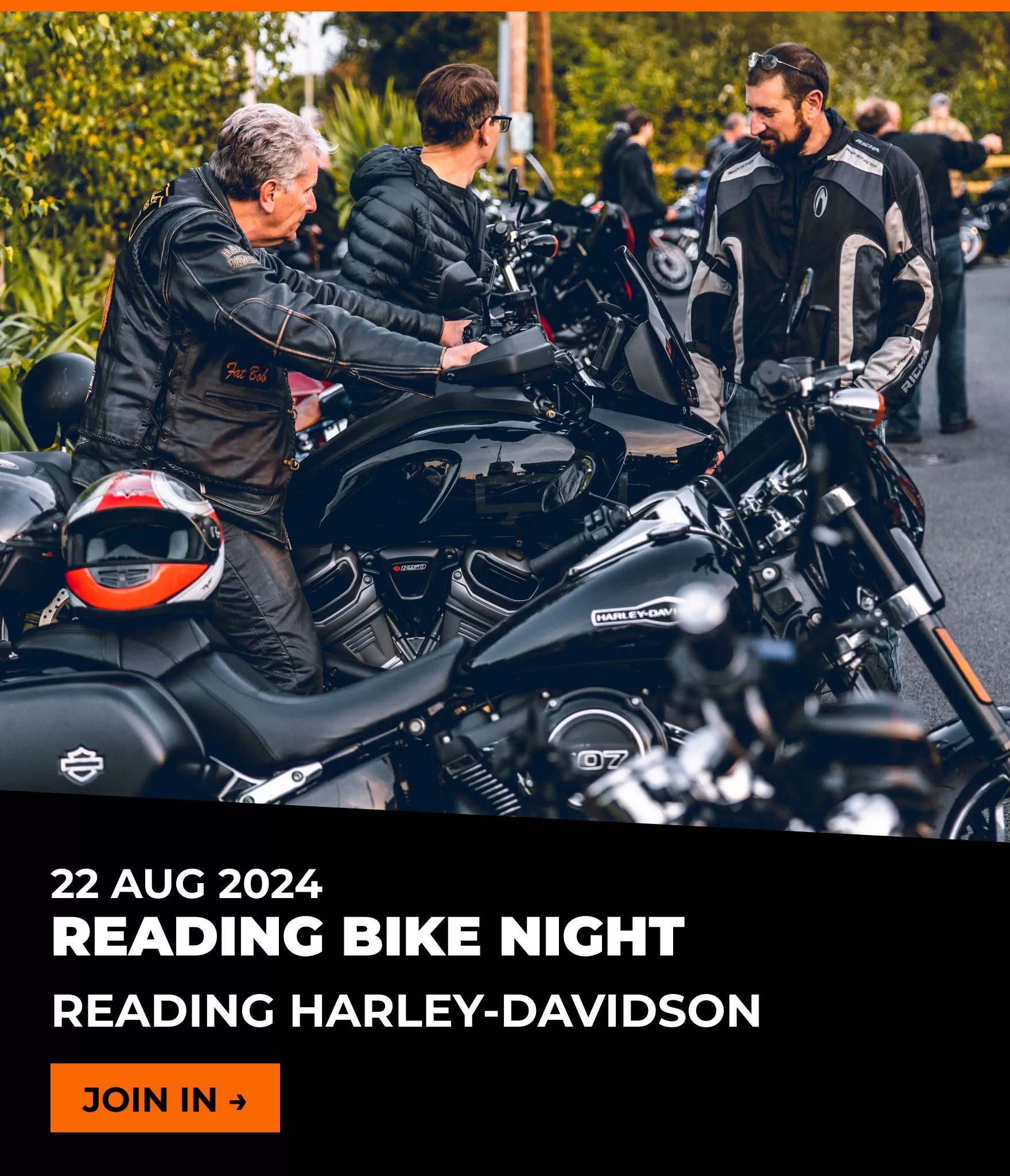 22 August 2024 - Reading Bike Night - Reading Harley-Davidson