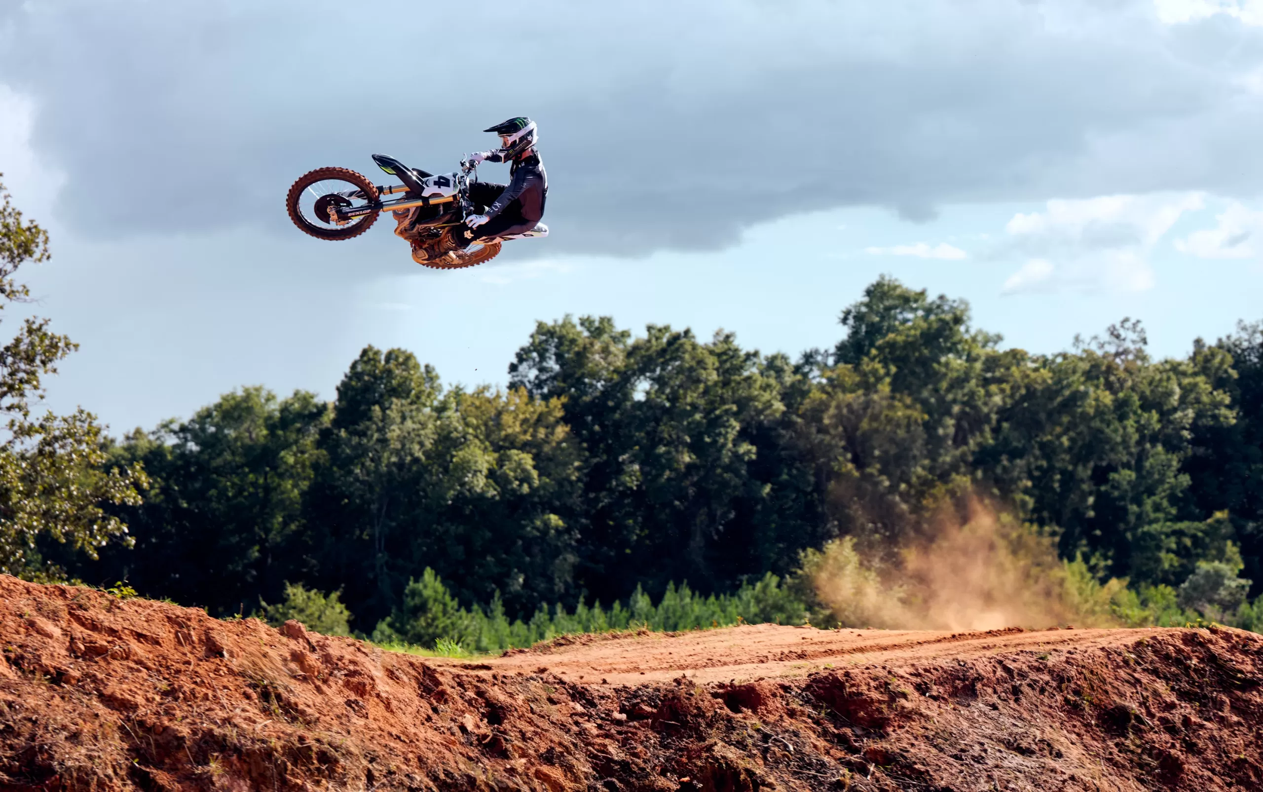 Ricky Carmichael on track with the new TF 450-RC