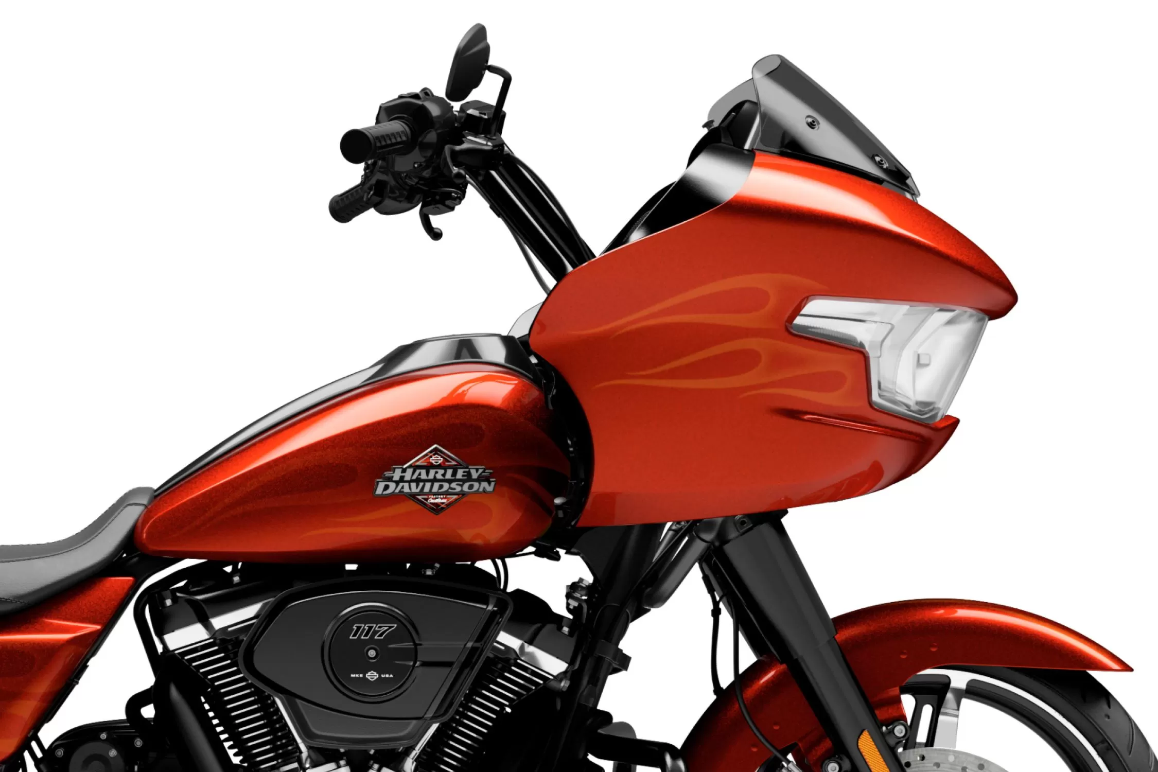 2025 Harley-Davidson Raod Glide Whiskey Firestorm